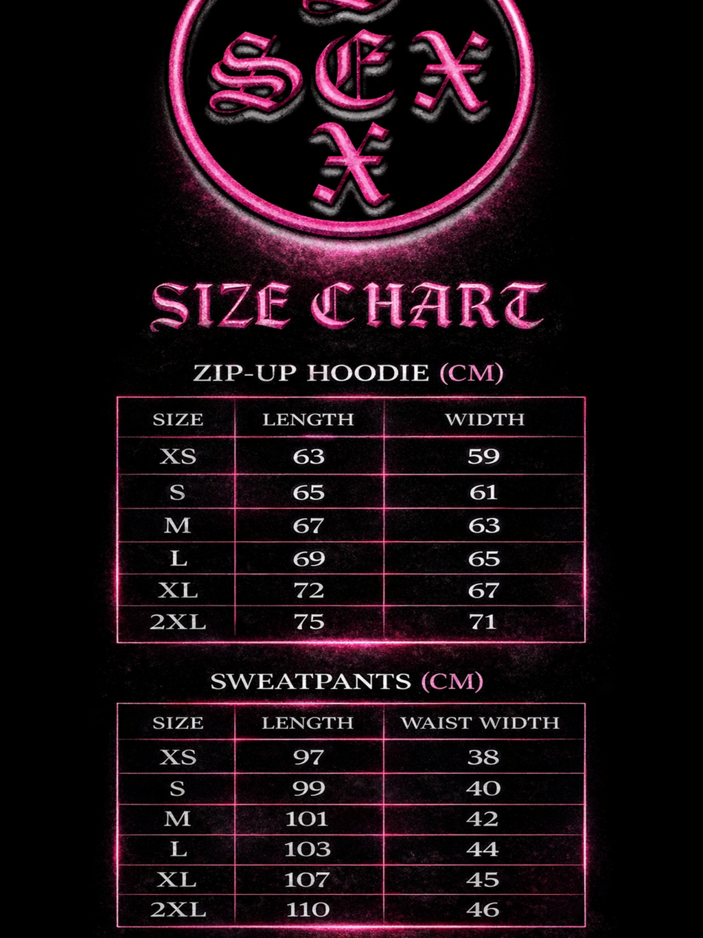 SEXTACY V1-Zip Up only